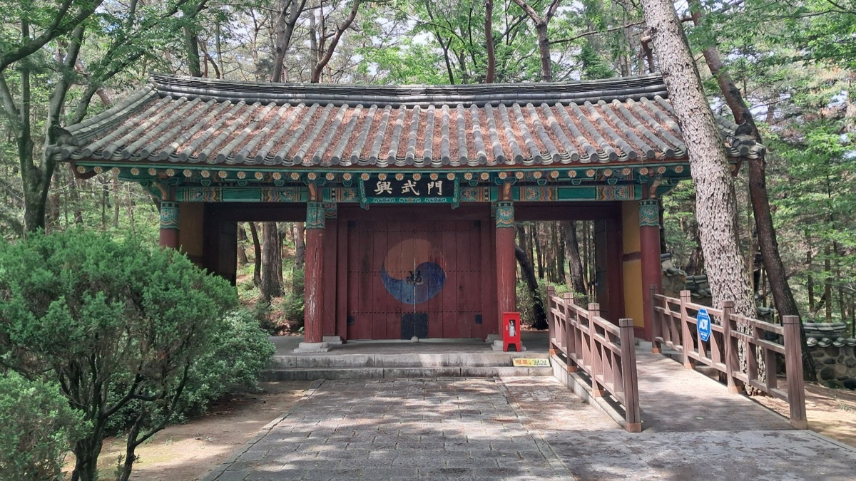 慶州仏国寺の全景