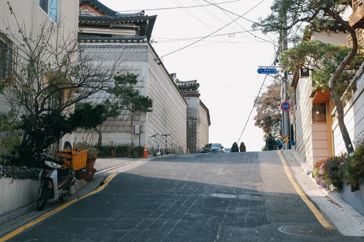 慶州皇理團路韓屋街道與特色咖啡廳