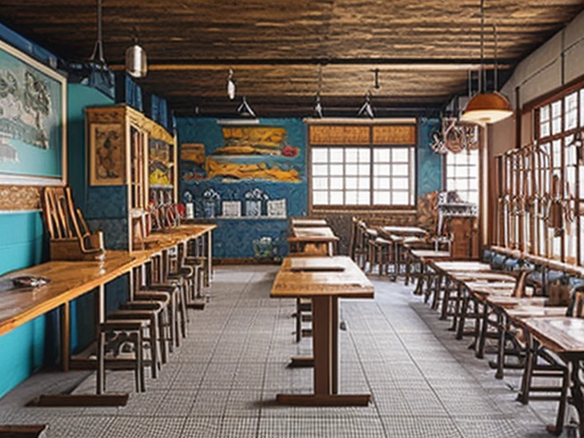 3. La noche de Busan desde Dongdaemun — el café "Seoul Drop" y su entorno cultural