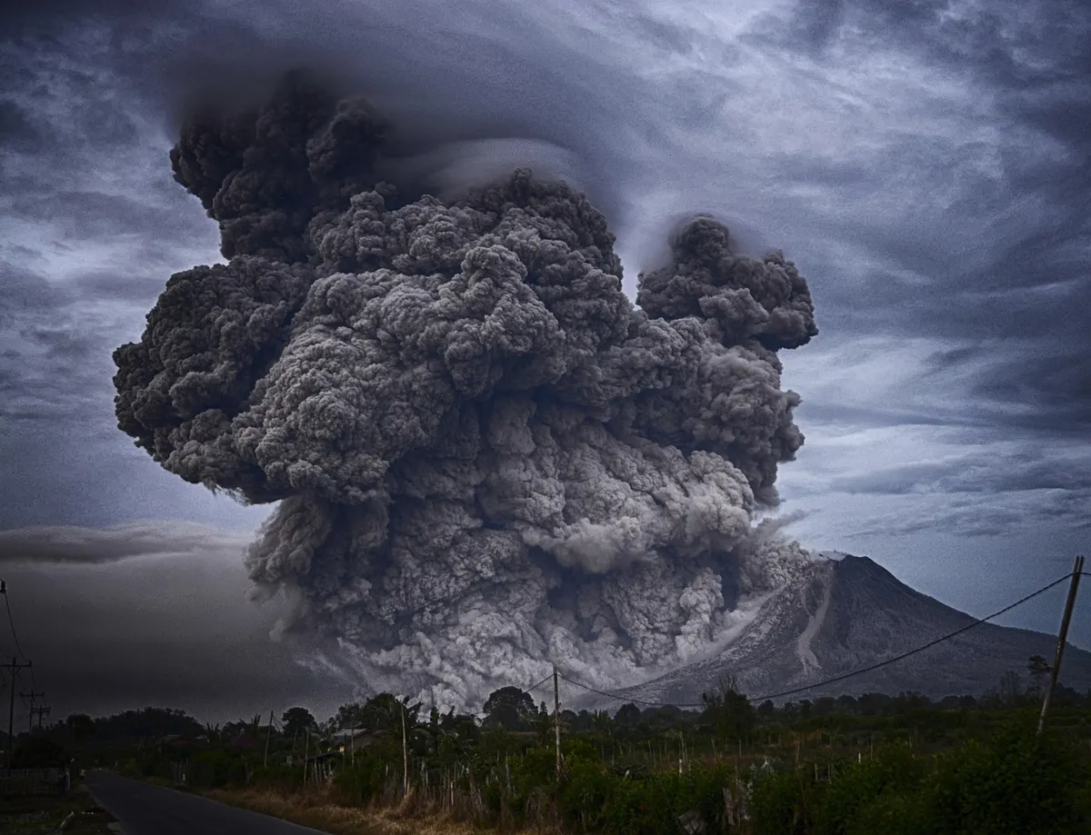 ashes, volcano, eruption, volcanic eruption, disaster, natural disaster, natural phenomenon, smog, landscape, smoke, explosion, catastrophe, nature, volcano, vo